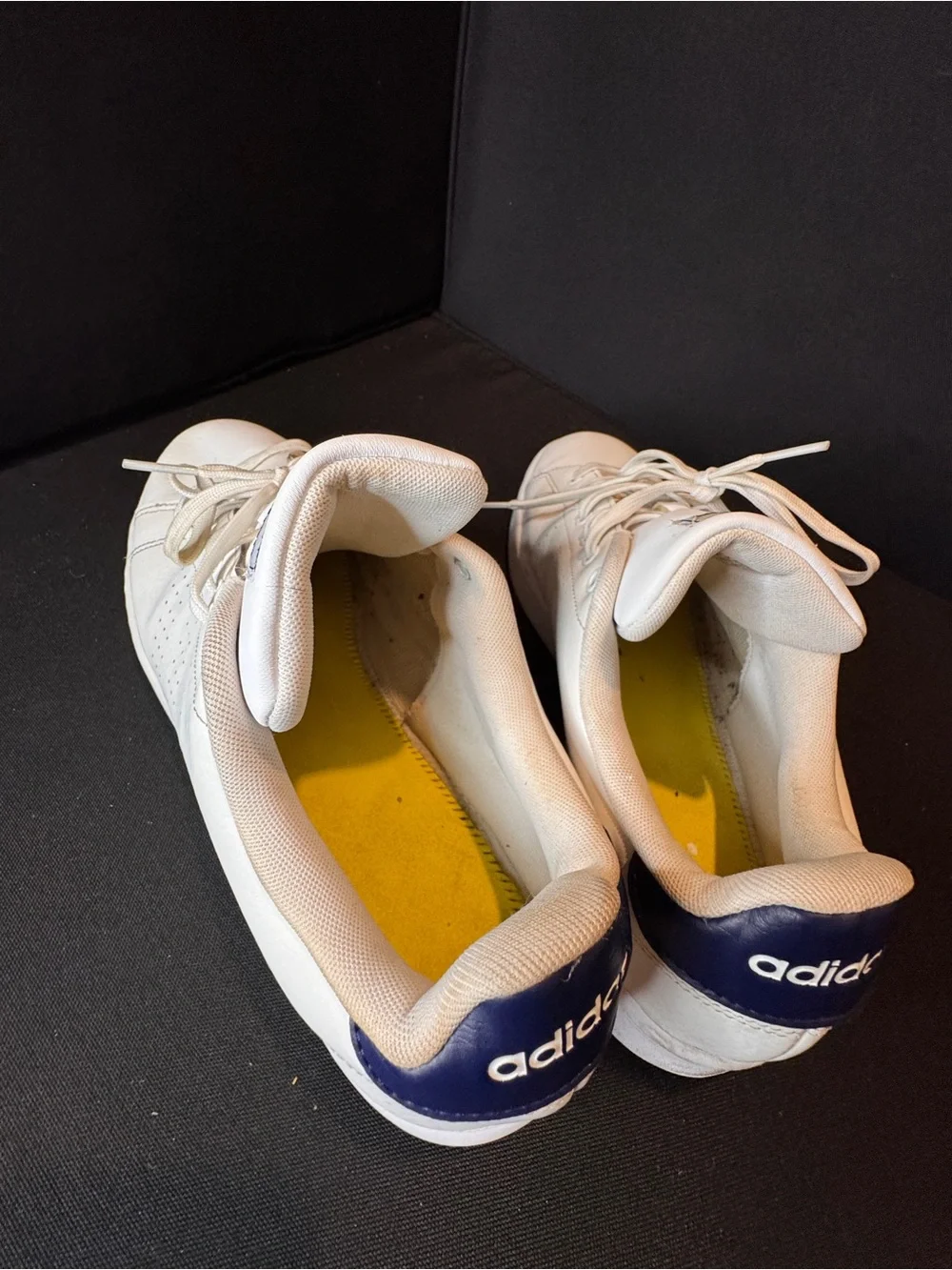 adidas Women’s White Low-Top Leather Sneakers